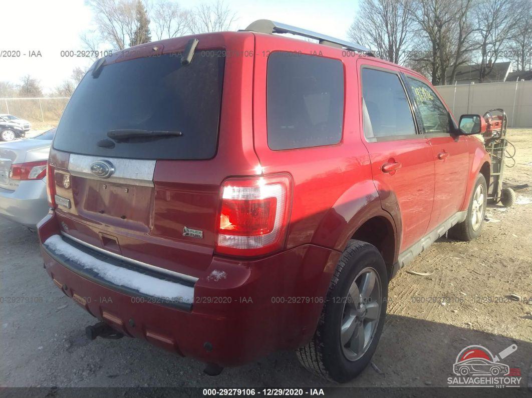 1FMCU9EG9BKB37596 2011 FORD ESCAPE photo no. 4
