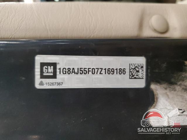 1G8AJ55F07Z169186 2007 SATURN ION photo no. 12