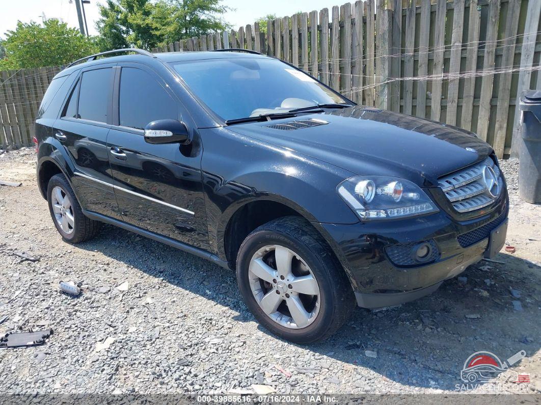 4JGBB75E87A248089 2007 MERCEDES-BENZ ML 500 photo no. 1