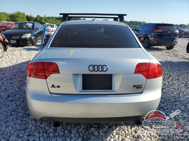 WAUDF78E66A292228 2006 AUDI A4 photo no. 6