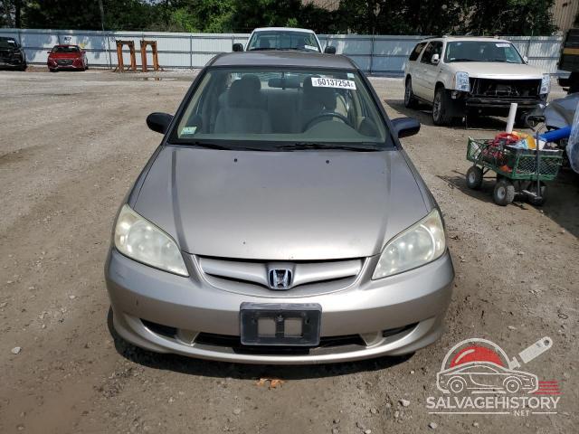 2HGES16574H608724 2004 HONDA CIVIC photo no. 5