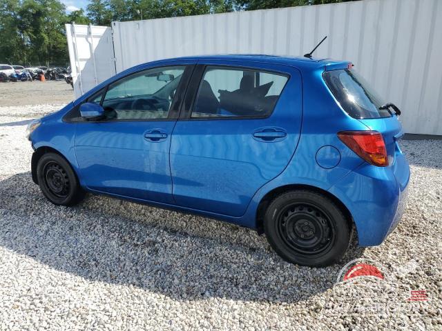 VNKKTUD33HA076174 2017 TOYOTA YARIS photo no. 2