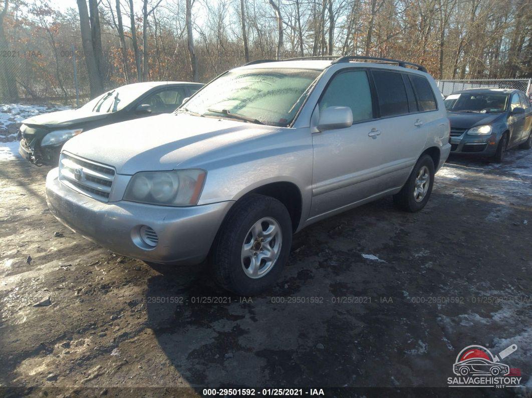 JTEGF21A510020175 2001 TOYOTA HIGHLANDER photo no. 2