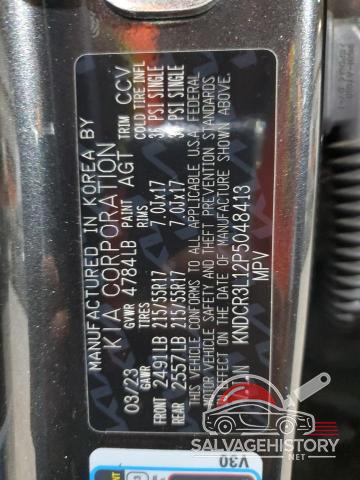 KNDCR3L12P5048413 2023 KIA NIRO WIND photo no. 13
