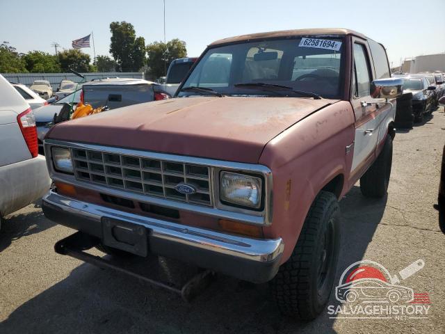 1FMCU14S4FUD40784 1985 FORD BRONCO photo no. 4