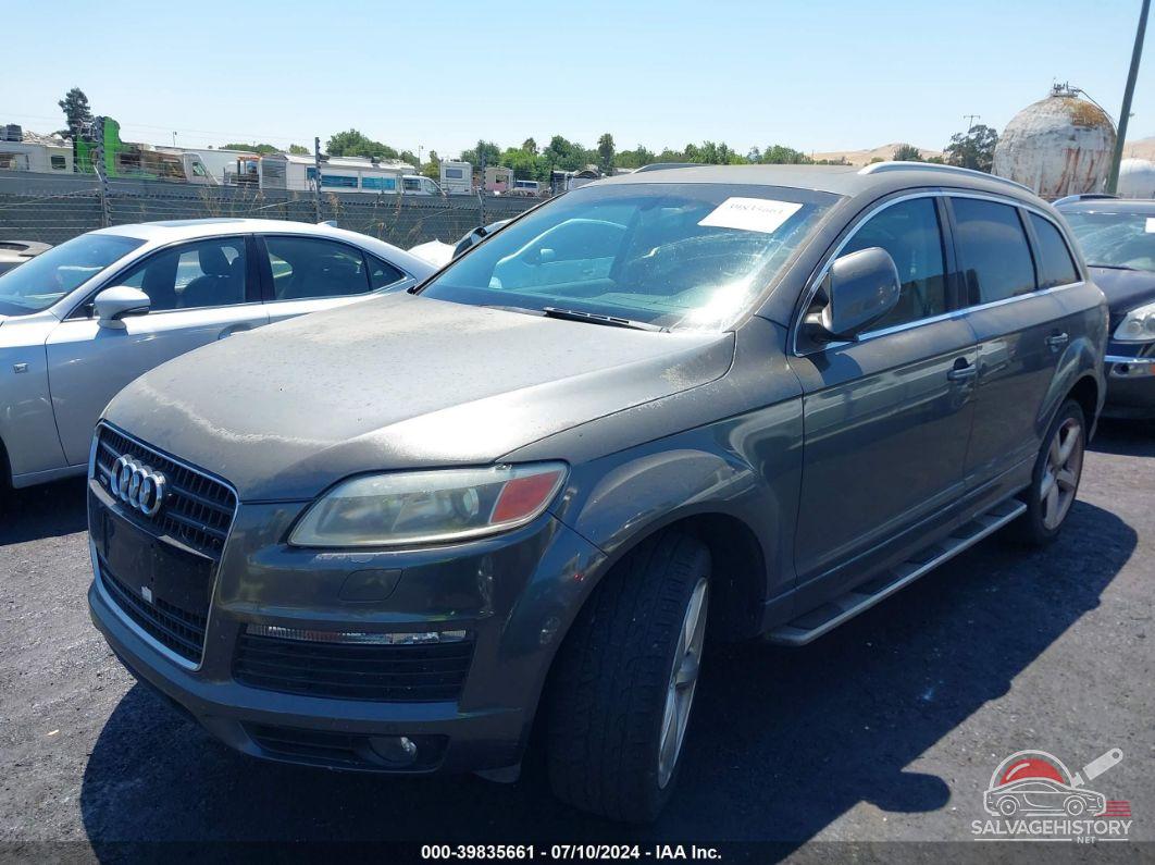 WA1EY74LX8D015079 2008 AUDI Q7 photo no. 2