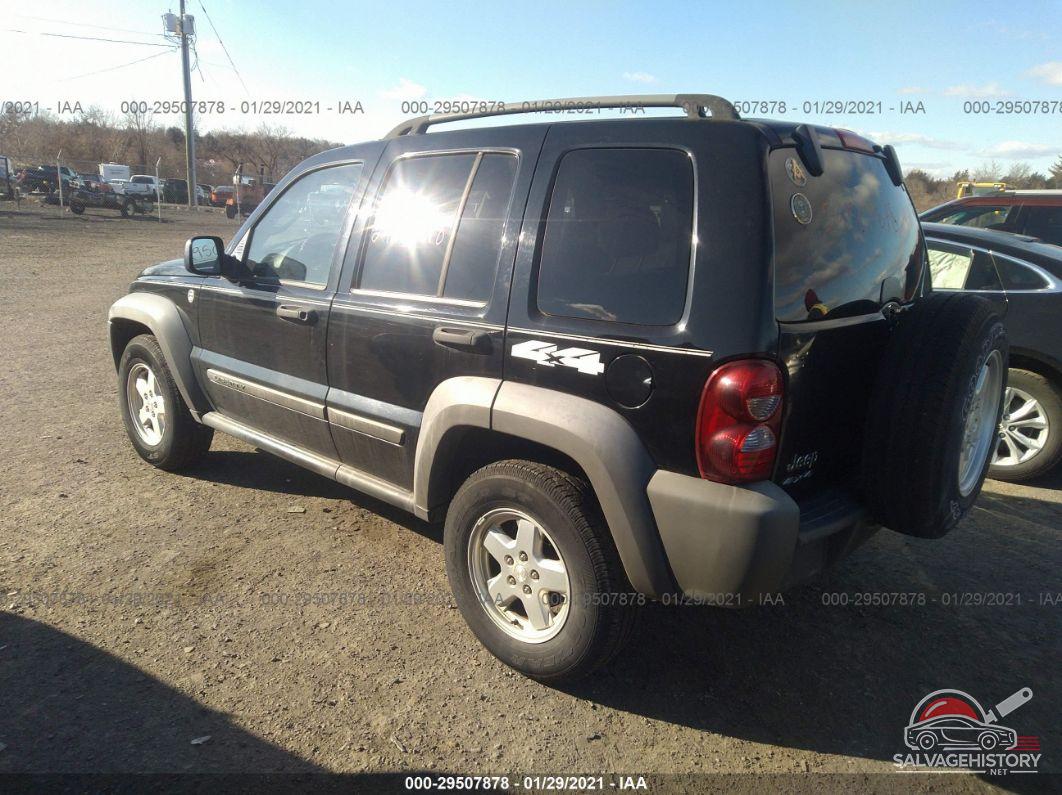 1J4GL48K07W521319 2007 JEEP LIBERTY photo no. 3
