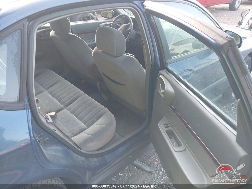 2G1WF52EX39430393 2003 CHEVROLET IMPALA photo no. 8