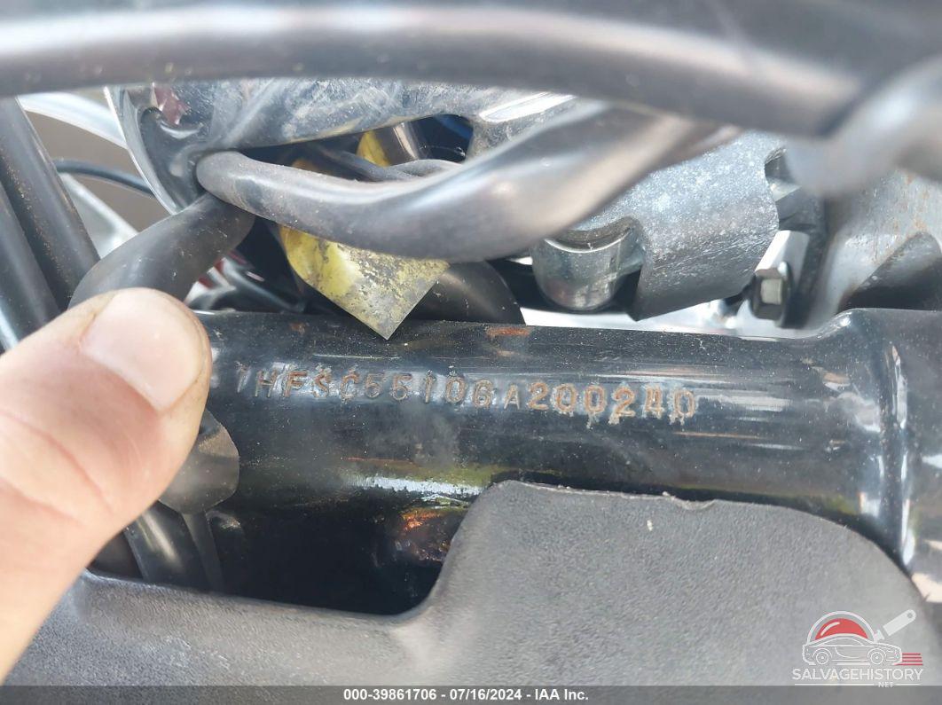 1HFSC55106A200240 2006 HONDA VTX1300 photo no. 10