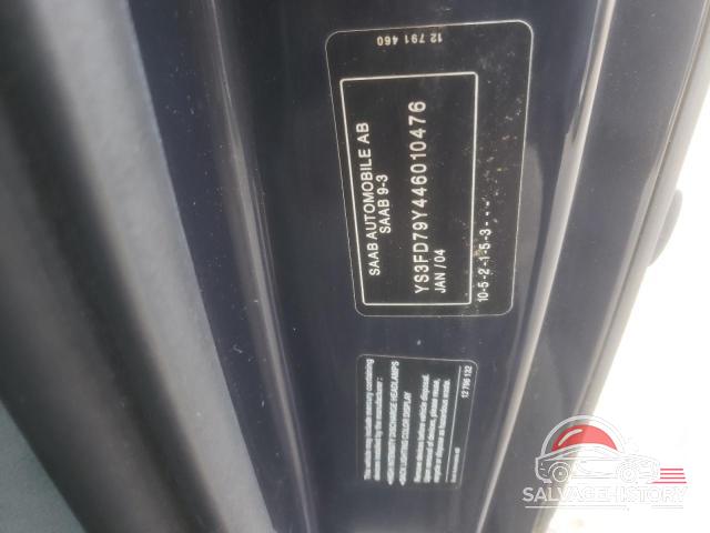 YS3FD79Y446010476 2004 SAAB 9 3 photo no. 12