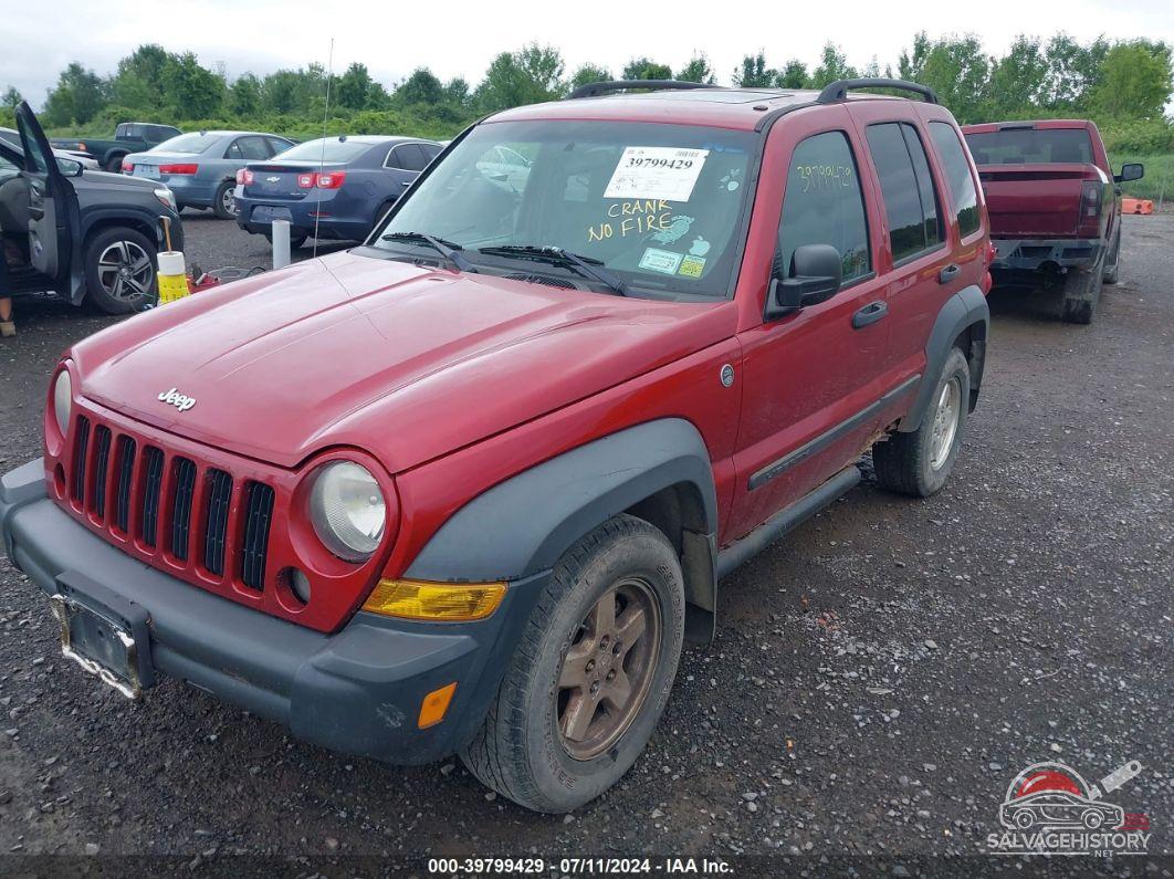 1J4GL48K07W512281 2007 JEEP LIBERTY photo no. 2