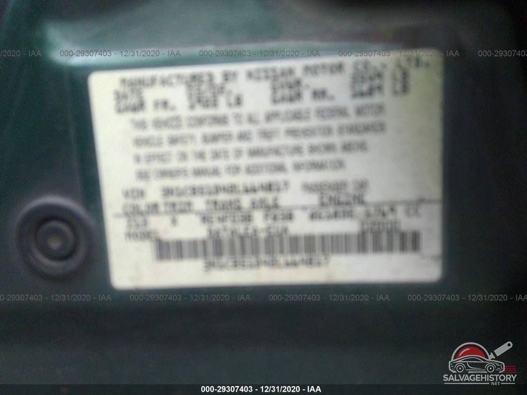 3N1CB51D42L664817 2002 NISSAN SENTRA photo no. 9