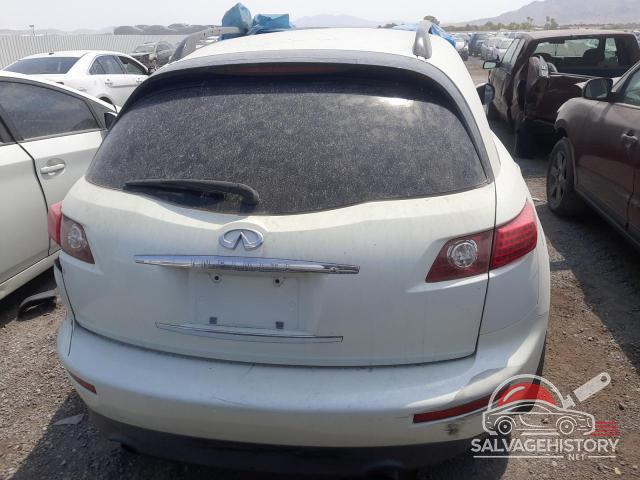 JNRAS08U46X105811 2006 INFINITI FX35 photo no. 6