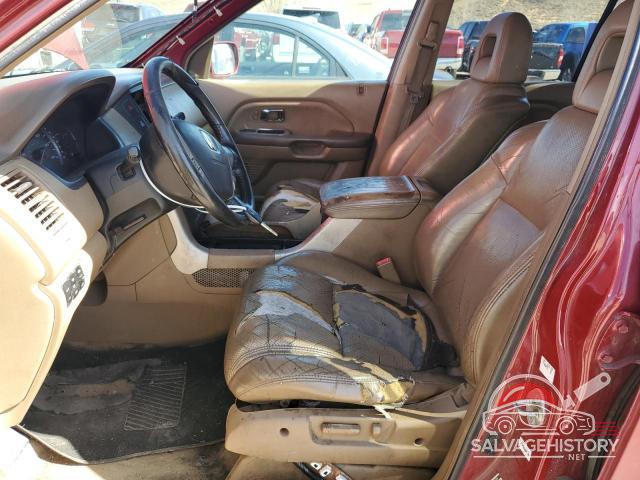2HKYF18555H536153 2005 HONDA PILOT photo no. 7