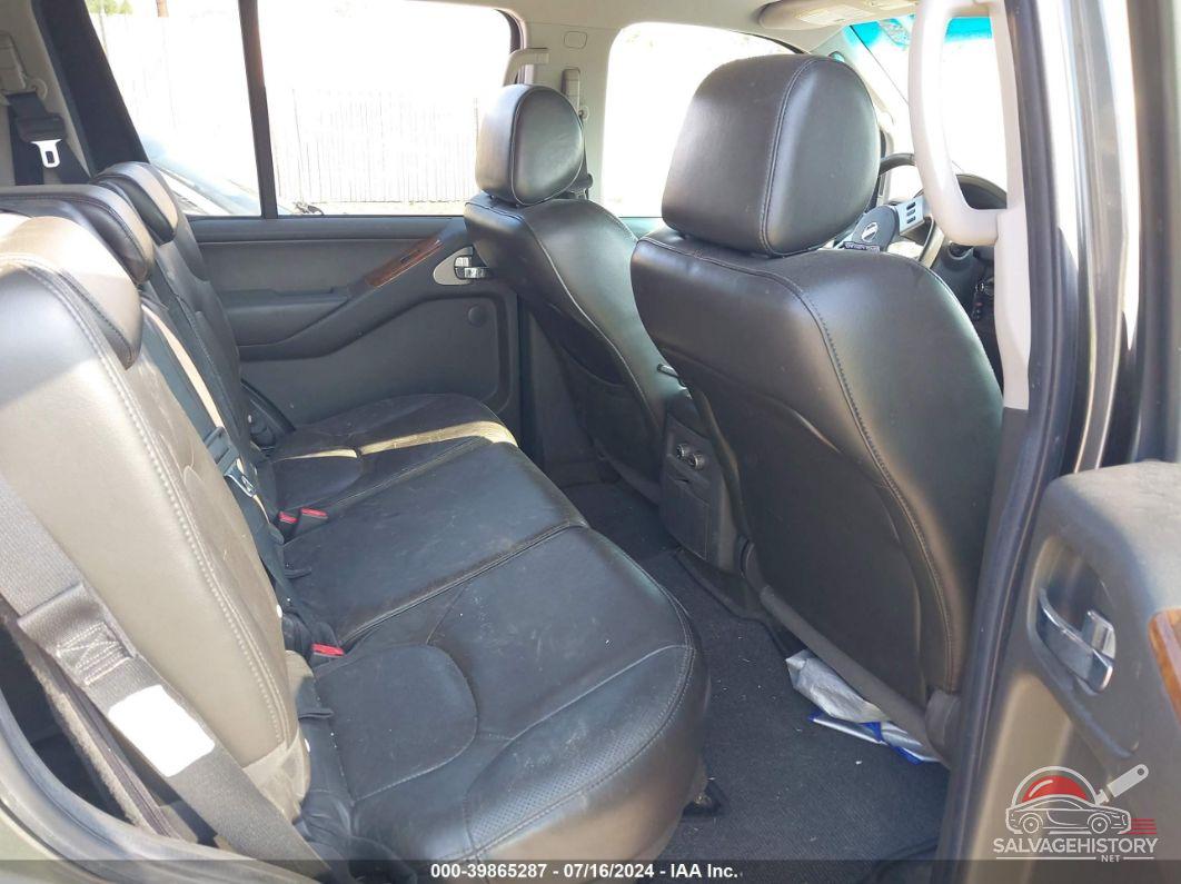 5N1AR18W27C618563 2007 NISSAN PATHFINDER photo no. 8