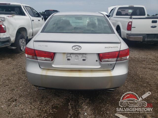 5NPEU46F37H231856 2007 HYUNDAI SONATA photo no. 6