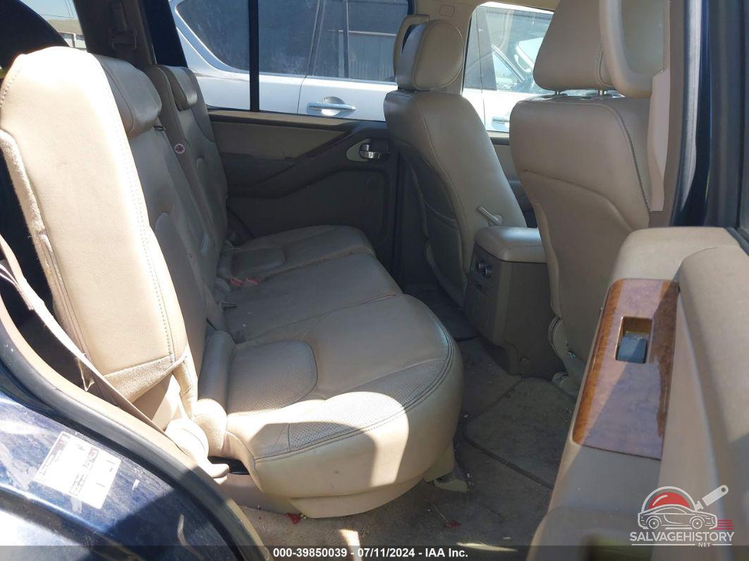 5N1AR18U06C612760 2006 NISSAN PATHFINDER photo no. 8