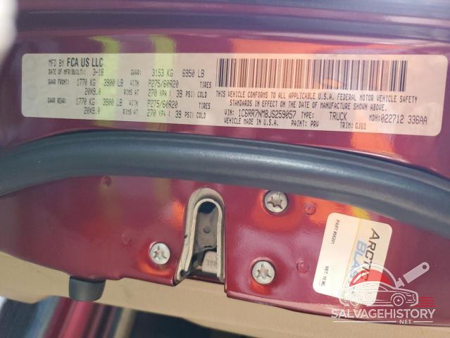 1C6RR7NM8JS259057 2018 RAM 1500 photo no. 12