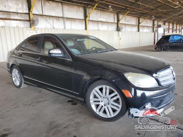 WDDGF54X59F206965 2009 MERCEDES-BENZ C-CLASS photo no. 4