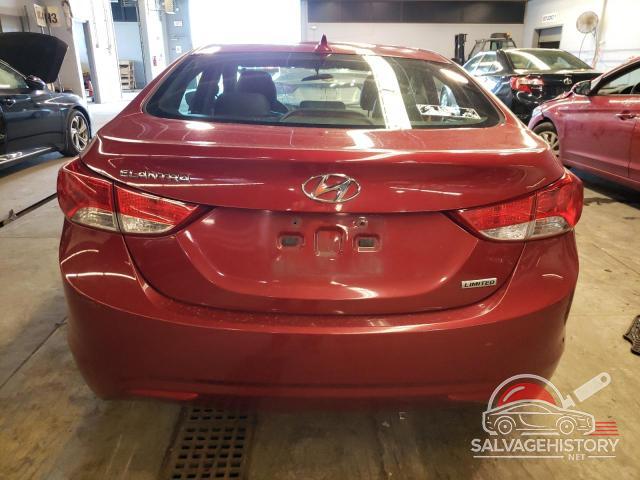 KMHDH4AE1CU356235 2012 HYUNDAI ELANTRA photo no. 6