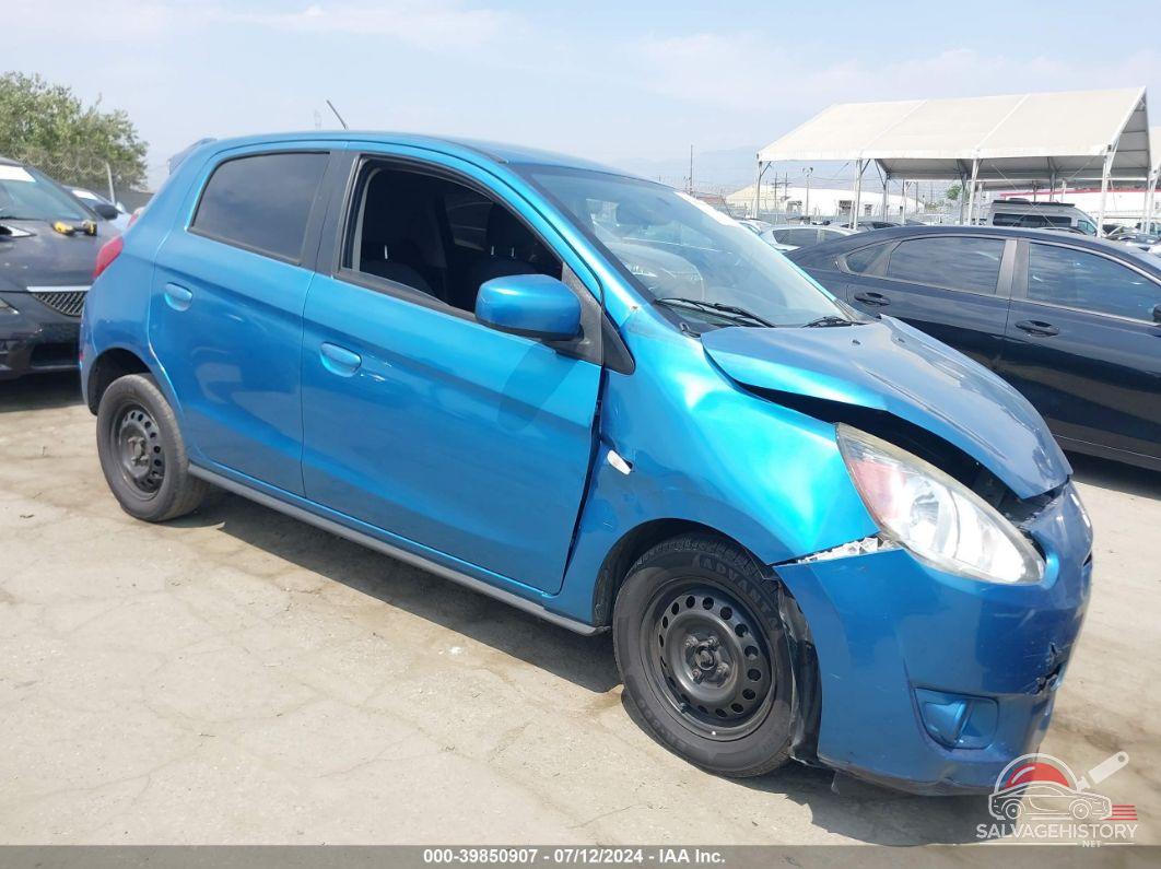 ML32A3HJ9FH058173 2015 MITSUBISHI MIRAGE photo no. 1