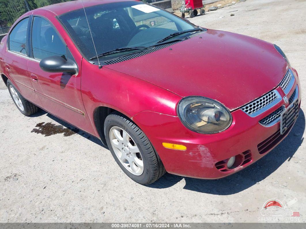 1B3ES56C74D617135 2004 DODGE NEON photo no. 6