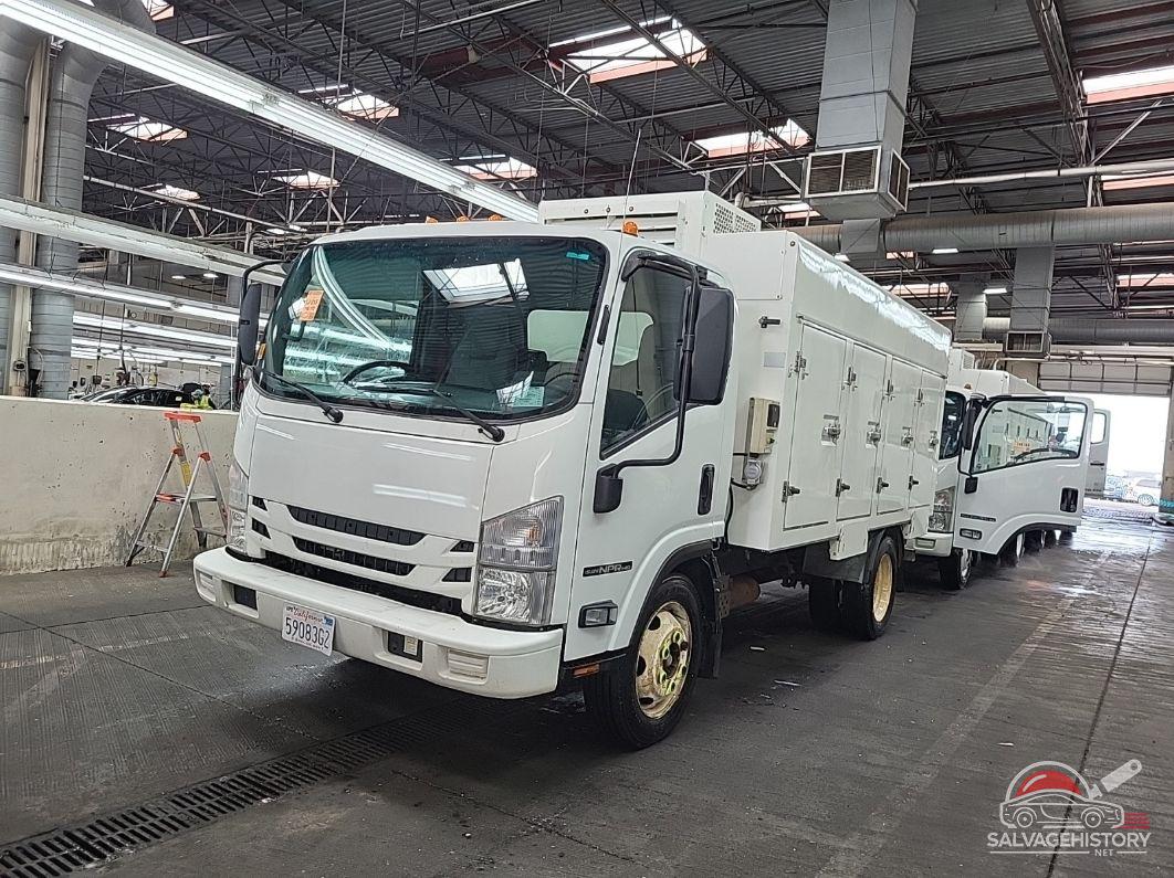 54DC4W1C6HS800908 2017 ISUZU NPR HD GAS REG photo no. 2