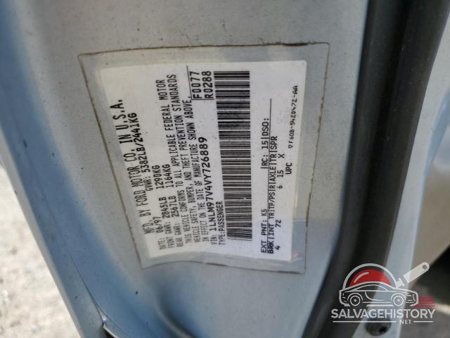1LNLM97V4VY726889 1997 LINCOLN CONTINENTL photo no. 12