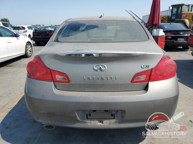 JNKBV61E68M217546 2008 INFINITI G35 photo no. 6