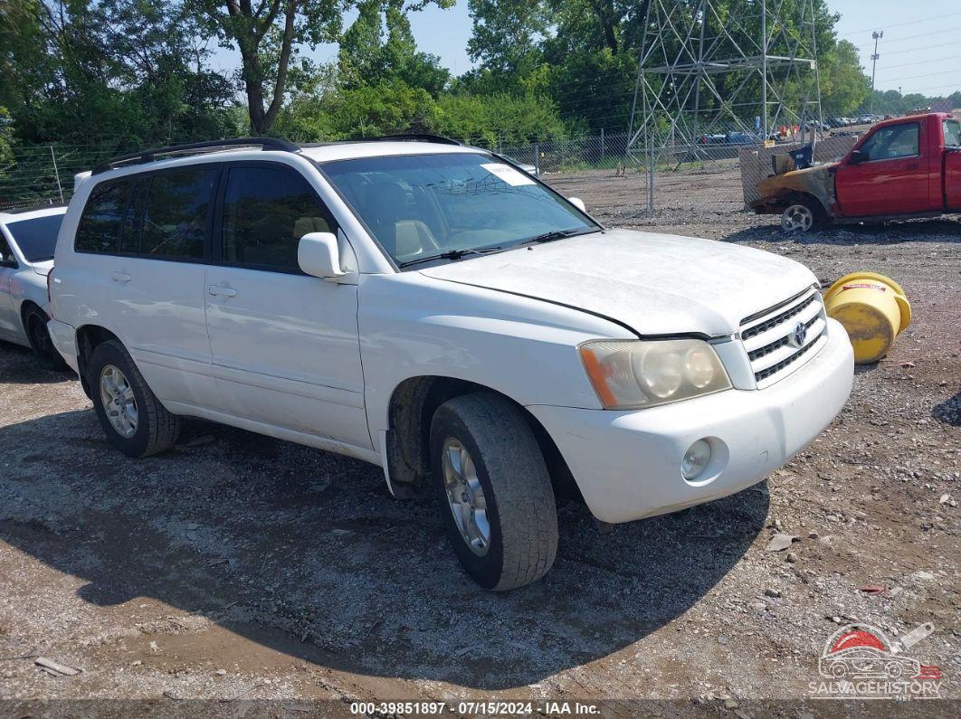 JTEHF21A320094460 2002 TOYOTA HIGHLANDER photo no. 11