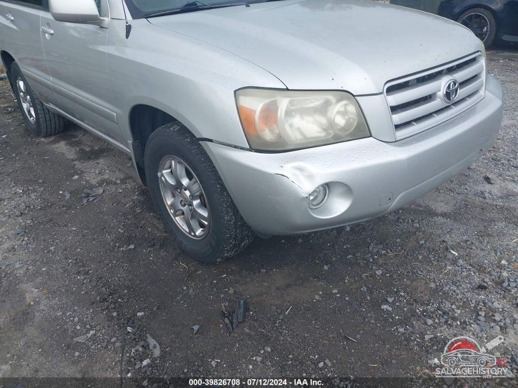 JTEDP21A540038714 2004 TOYOTA HIGHLANDER photo no. 6