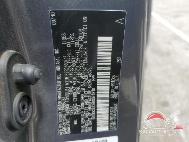 5TDKK3DC6BS074810 2011 TOYOTA All Models photo no. 13