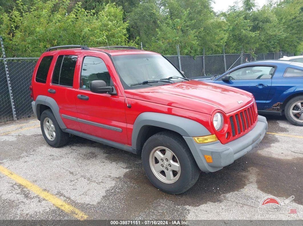 1J4GL48K05W583686 2005 JEEP LIBERTY photo no. 4