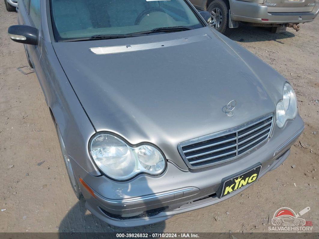 WDBRF40J05F711092 2005 MERCEDES-BENZ C 230 photo no. 6