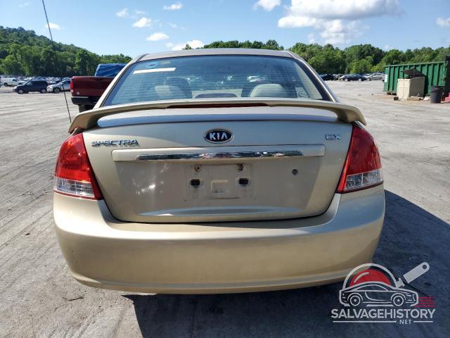 KNAFE221895650477 2009 KIA SPECTRA photo no. 6