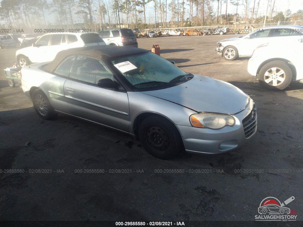 1C3EL55R15N676912 2005 CHRYSLER SEBRING CONV photo no. 1