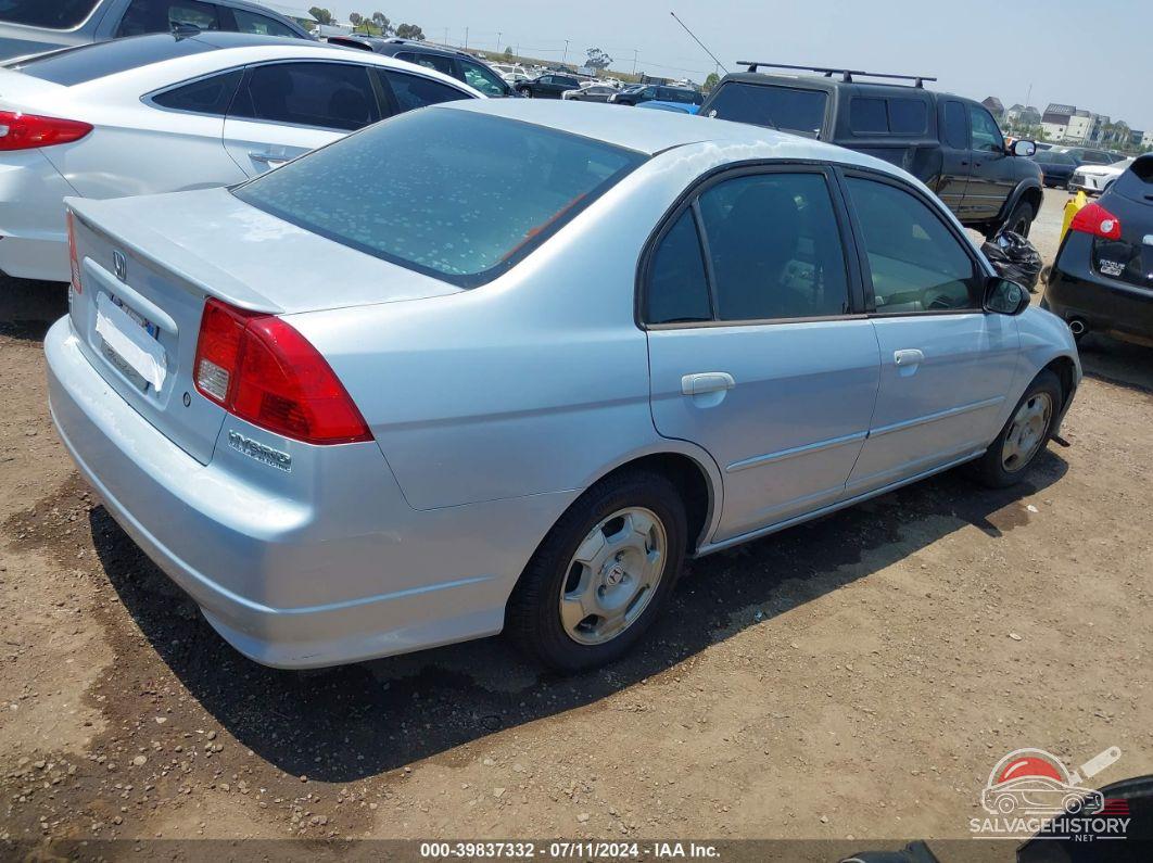 JHMES96615S026262 2005 HONDA CIVIC photo no. 4