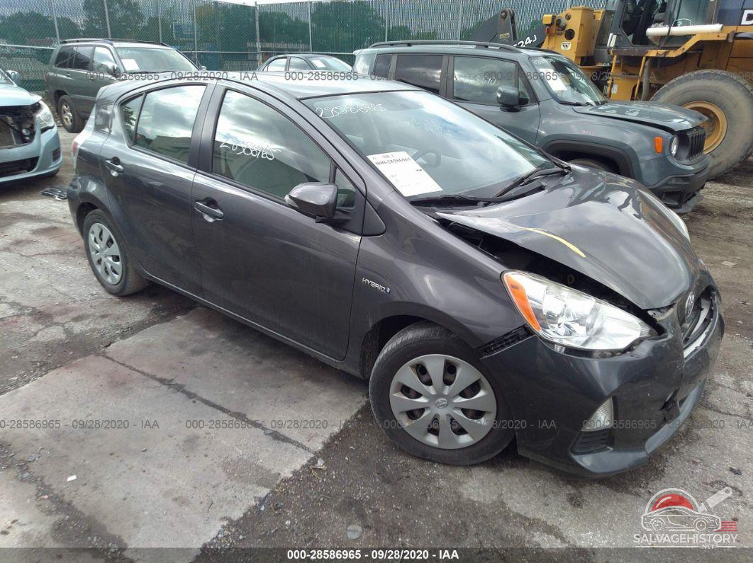 JTDKDTB32D1531612 2013 TOYOTA PRIUS C photo no. 10