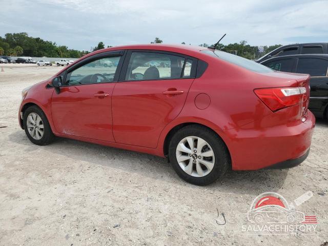 KNADN4A31G6590815 2016 KIA RIO photo no. 2