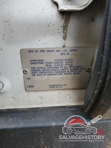 JF1SF63552H712418 2002 SUBARU FORESTER photo no. 14
