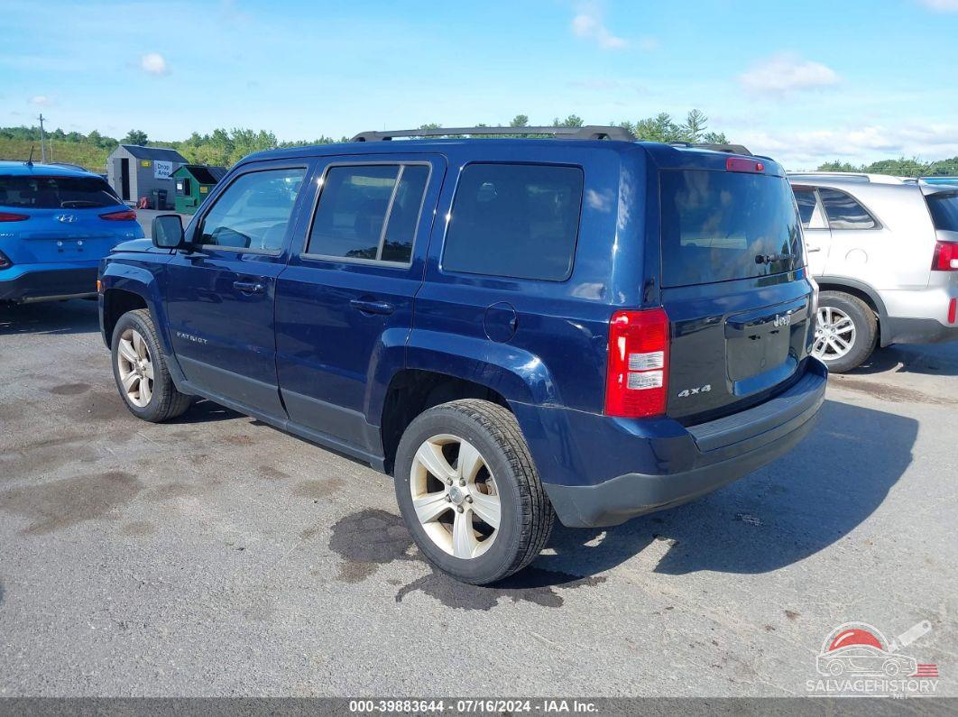 1C4NJRFBXED892158 2014 JEEP PATRIOT photo no. 3