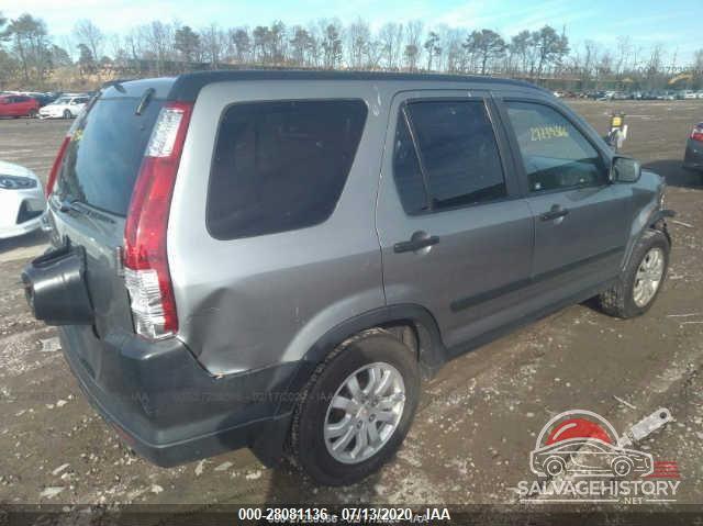 JHLRD78895C035286 2005 HONDA CR-V photo no. 4