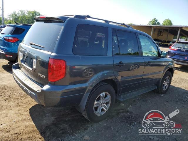2HKYF18504H574307 2004 HONDA PILOT photo no. 3