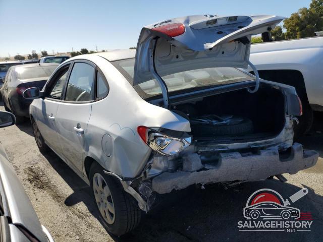 KMHDU46DX8U406357 2008 HYUNDAI ELANTRA photo no. 2