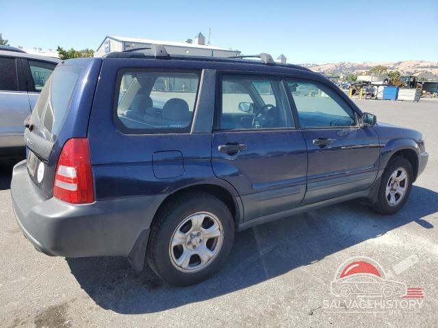 JF1SG63645H707687 2005 SUBARU FORESTER photo no. 3