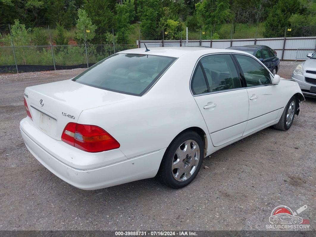 JTHBN30F820056690 2002 LEXUS LS 430 photo no. 4