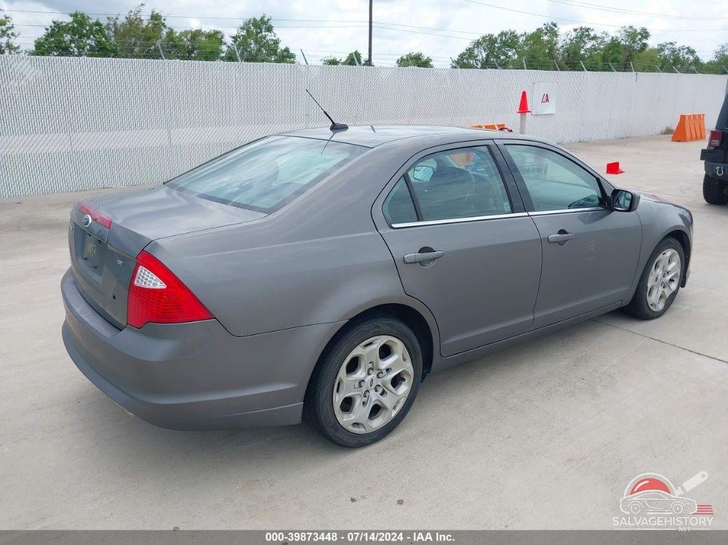 3FAHP0HA7BR153219 2011 FORD FUSION photo no. 4