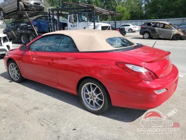 4T1FA38P98U146908 2008 TOYOTA CAMRY SOLA photo no. 2