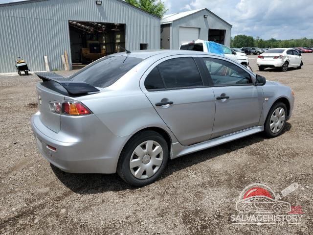 JA32U1FU1AU603061 2010 MITSUBISHI LANCER photo no. 3