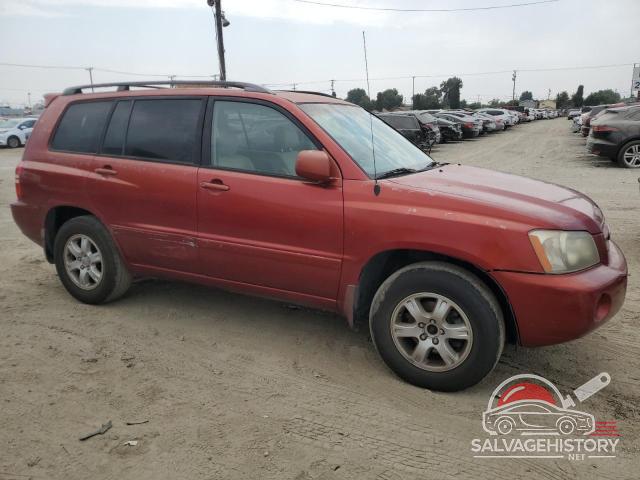 JTEGF21A620031171 2002 TOYOTA HIGHLANDER photo no. 4